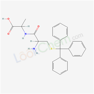 Alanine, N-[3-(tritylthio)-L-alanyl]-, DL- cas  35959-68-3