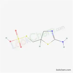 (2-Amino-2-thiazolin-5-yl)methylthiosulfuric acid