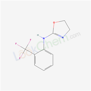 N-[2-(trifluoromethyl)phenyl]-4,5-dihydro-1,3-oxazol-2-amine cas  33588-19-1