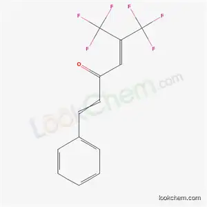 Molecular Structure of 35444-14-5 ((1Z)-6,6,6-trifluoro-1-phenyl-5-(trifluoromethyl)hexa-1,4-dien-3-one)