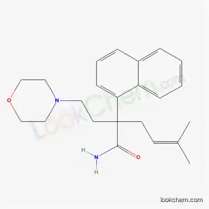 α- (3- 메틸 -2- 부 테닐) -α- (1- 나프 틸) -4- 모르 폴린 부 티르 아미드