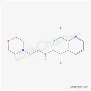 6-[[2-(4-모르폴리닐)에틸]아미노]-5,8-퀴놀린디온