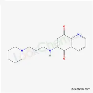 6-[[3-(1-ピペリジニル)プロピル]アミノ]-5,8-キノリンジオン
