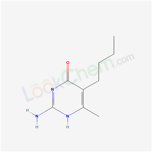 4(1H)-Pyrimidinone, 2-amino-5-butyl-6-methyl-
