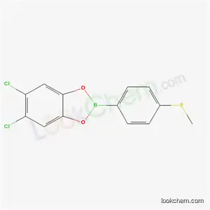 5,6-디클로로-2-[4-(메틸티오)페닐]-1,3,2-벤조디옥사보롤