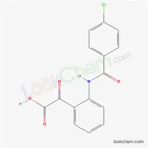 Molecular Structure of 54778-24-4 ({2-[(4-chlorobenzoyl)amino]phenyl}(oxo)acetic acid)