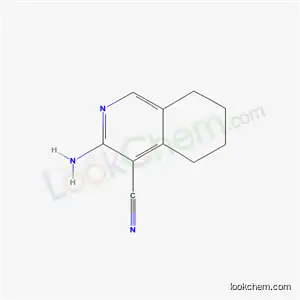 Molecular Structure of 53661-19-1 (3-amino-5,6,7,8-tetrahydroisoquinoline-4-carbonitrile)
