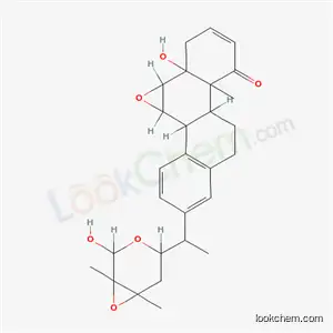 Molecular Structure of 40071-64-5 ((22R,24S,25S,26R)-6α,7α:22,26:24,25-Triepoxy-5,26-dihydroxy-D(17a)-homo-18-nor-5α-ergosta-2,13,15,17-tetren-1-one)