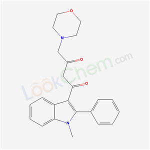 Morpholine, 4-(2,4-dioxo-4-(1-methyl-2-phenyl-1H-indol-3-yl)butyl)-