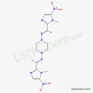 1,4-ビス[(1-メチル-5-ニトロ-1H-イミダゾール-2-イル)メチレンアミノ]ピペラジン