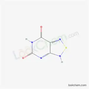 Molecular Structure of 7501-29-3 ([1,2,5]Thiadiazolo[3,4-d]pyrimidine-5,7(4H,6H)-dione)