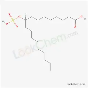 나트륨 9-(설포옥시)옥타데카노에이트
