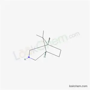 Molecular Structure of 465-49-6 ((1R,5S)-1,8,8-Trimethyl-3-azabicyclo[3.2.1]octane)