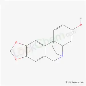 Molecular Structure of 510-67-8 ((-)-Crinine【C16 alkaloid】)