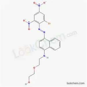 2-[2-[[4-[(2-ブロモ-4,6-ジニトロフェニル)アゾ]-1-ナフタレニル]アミノ]エトキシ]エタノール