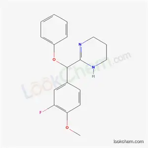 3,4,5,6-테트라히드로-2-(3-플루오로-4-메톡시-α-페녹시벤질)피리미딘