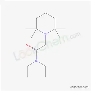 Molecular Structure of 53725-40-9 (1-(N,N-Diethylglycyl)-2,2,6,6-tetramethylpiperidine)