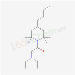 1,2,3,6-Tetrahydro-4-butyl-1-(N,N-diethylglycyl)-2,2,6,6-tetramethylpyridine