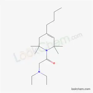 1,2,3,6-테트라히드로-4-부틸-1-(N,N-디에틸글리실)-2,2,6,6-테트라메틸피리딘