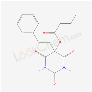 5-Butyryloxy-5-(α-methylbenzyl)barbituric acid