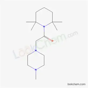 1-[(4-メチル-1-ピペラジニル)アセチル]-2,2,6,6-テトラメチルピペリジン