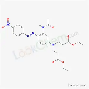 N-[3-(アセチルアミノ)-4-[(4-ニトロフェニル)アゾ]フェニル]-N-(3-エトキシ-3-オキソプロピル)-β-アラニンエチル