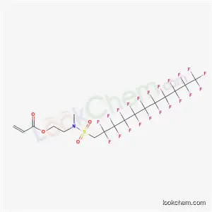 2-[[(2,2,3,3,4,4,5,5,6,6,7,7,8,8,9,9,10,10,11,11,11-이코사플루오로운데실)술포닐 ]메틸아미노]에틸 아크릴레이트