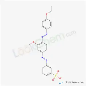 3-[[4-[(4-エトキシフェニル)アゾ]-3-メトキシフェニル]アゾ]ベンゼンスルホン酸ナトリウム