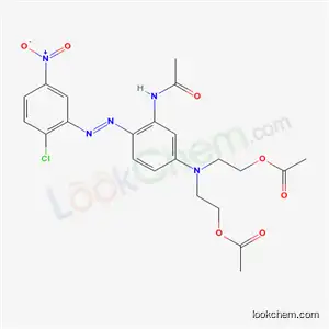 N-[5-[ビス[2-(アセチルオキシ)エチル]アミノ]-2-[(2-クロロ-5-ニトロフェニル)アゾ]フェニル]アセトアミド
