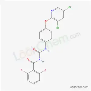 Molecular Structure of 67174-79-2 (N-({4-[(3,5-dichloropyridin-2-yl)oxy]phenyl}carbamoyl)-2,6-difluorobenzamide)