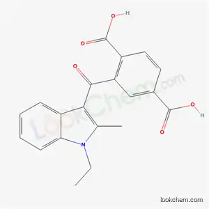 2-(1-エチル-2-メチル-1H-インドール-3-カルボニル)ベンゼン-1,4-ジカルボン酸