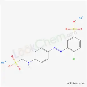 4-클로로-3-[[4-[(술포메틸)아미노]페닐]아조]벤젠술폰산 이나트륨염