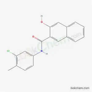 Molecular Structure of 67827-69-4 (N-(3-Chloro-4-methylphenyl)-3-hydroxy-2-naphthalenecarboxamide)