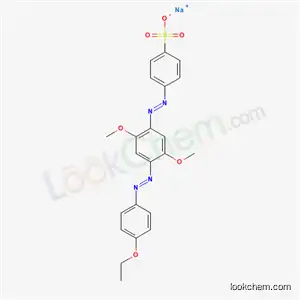 4-[[4-[(4-エトキシフェニル)アゾ]-2,5-ジメトキシフェニル]アゾ]ベンゼンスルホン酸ナトリウム