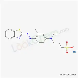 3-[[4-[(ベンゾチアゾール-2-イル)アゾ]-3-メチルフェニル]エチルアミノ]-1-プロパンスルホン酸ナトリウム