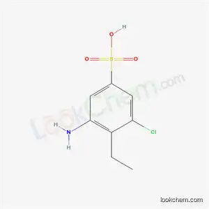 3-아미노-5-클로로-4-에틸벤젠술폰산