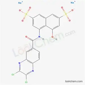 2,7-二ナトリウム 4-(2,3-ジクロロキノキサリン-6-アミド)-5-ヒドロキシナフタレン-2,7-ジスルホナート