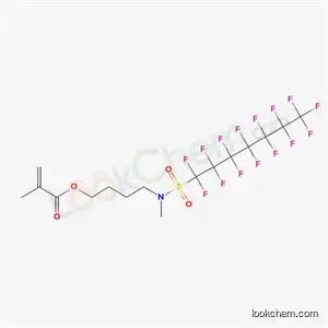 4-[메틸[(펜타데카플루오로헵틸)술포닐]아미노]부틸 메타크릴레이트