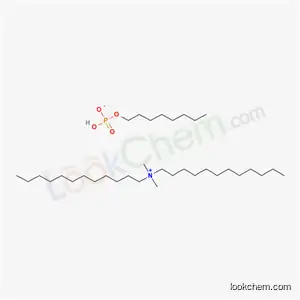 N-ドデシル-N,N-ジメチル-1-ドデカンアミニウム/りん酸水素6-メチルヘプチル,(1:1)