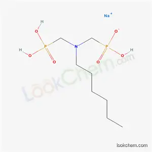 [(헥실이미노)비스(메틸렌)]비스포스폰산, 나트륨염