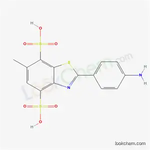 2-(4-アミノフェニル)-6-メチル-4,7-ベンゾチアゾールジスルホン酸