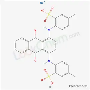 2,2′-[[(9,10-ジヒドロ-9,10-ジオキソアントラセン)-1,4-ジイル]ジイミノ]ビス[5-メチルベンゼンスルホン酸]/ナトリウム,(1:x)