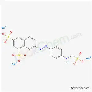 7-[[4-[(スルホメチル)アミノ]フェニル]アゾ]-1,3-ナフタレンジスルホン酸トリナトリウム