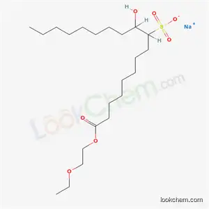 나트륨 1-(2-에톡시에틸) 10-하이드록시-9-설포나토옥타데카노에이트