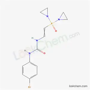 비스 (1- 아지 리디 닐) [2- [3- (4- 브로 모 페닐) 우레이도] 비닐] 포스 핀 옥사이드