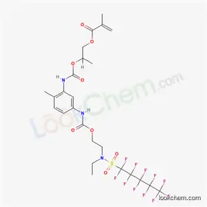 2-[[[[5-[[[2-[에틸[(운데카플루오로펜틸)술포닐]아미노]에톡시]카르보닐]아미노]-2-메틸페닐]아미노]카르보닐]옥시]프로필 메타크릴레이트