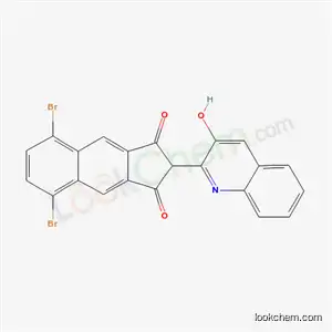 5,8-ジブロモ-2-(3-ヒドロキシキノリン-2-イル)-1H-ベンゾ[f]インデン-1,3(2H)-ジオン