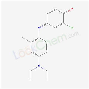 2-chloro-4-(4-diethylamino-2-methyl-phenyl)imino-cyclohexa-2,5-dien-1-one