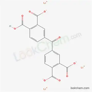 4,4′-カルボニルビス(1,2-ベンゼンジカルボン酸)/リチウム,(1:3)