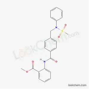 Methyl 2-[[4-[(methylsulfonyl-phenyl-amino)methyl]benzoyl]amino]benzoate